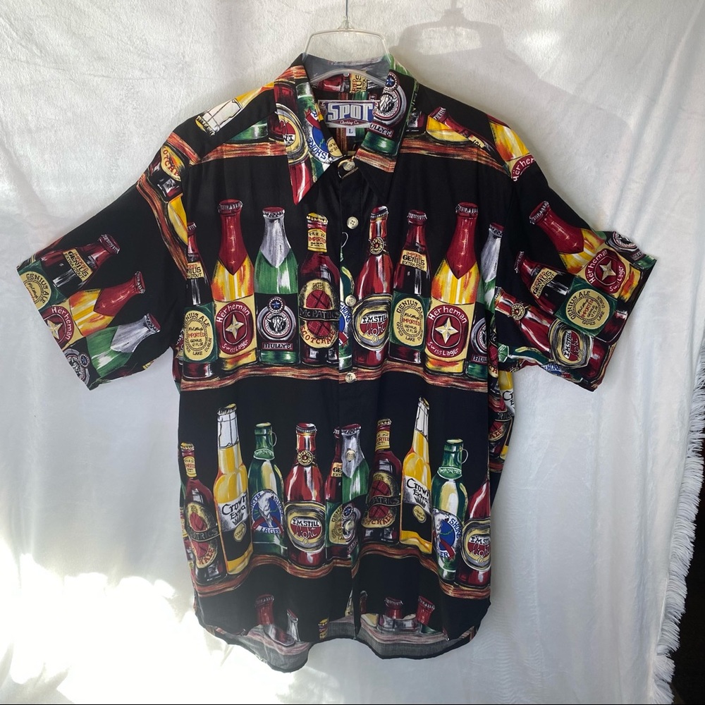 Vintage Spot Clothing Co. beer bottle size L